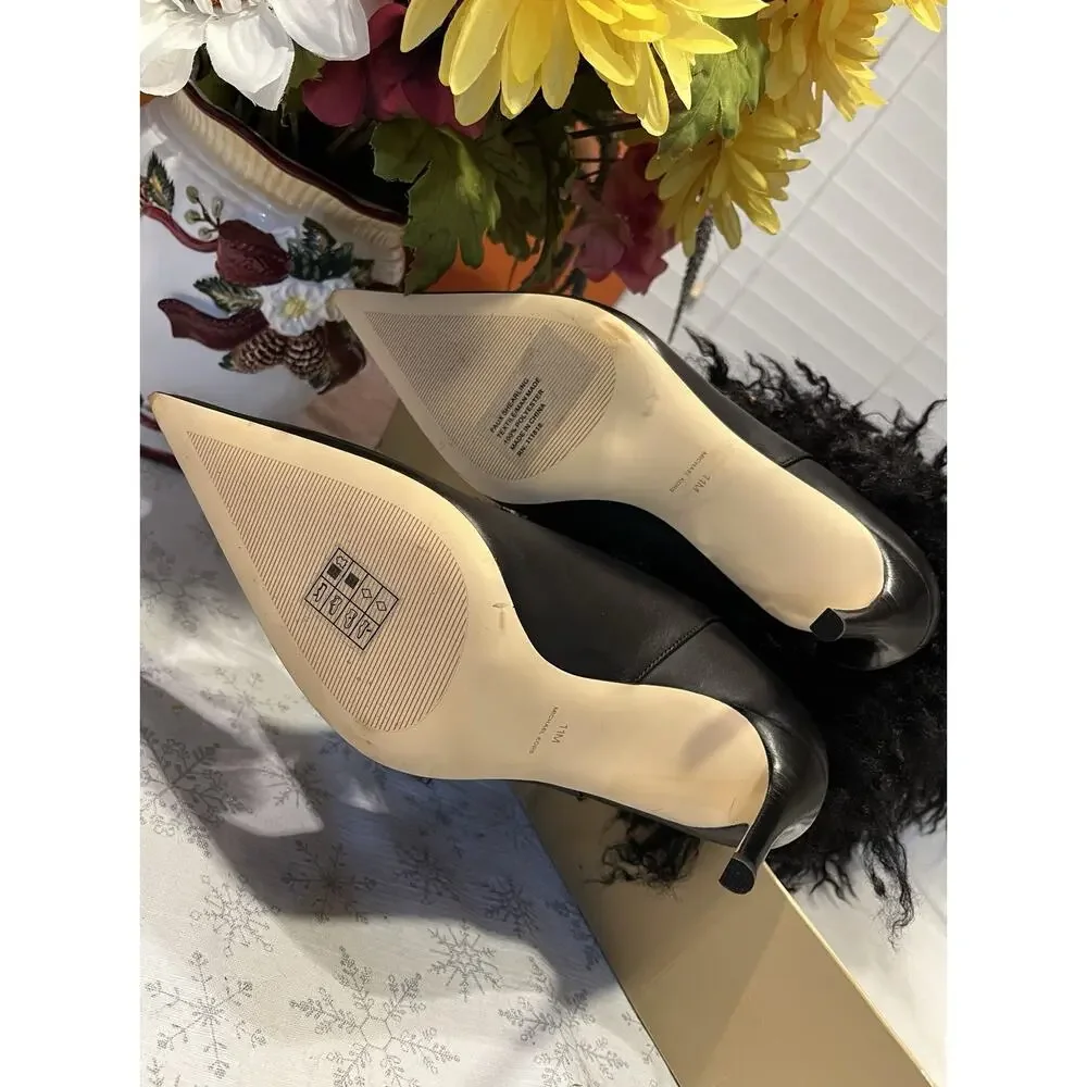 NEW MICHAEL KORS Dawn Faux Black Shearling Boots - Size 11 - Picture 8 of 12